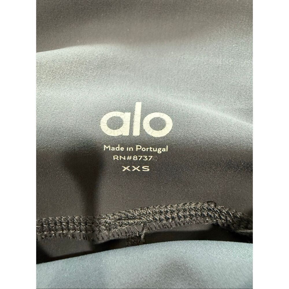 Alo High Waist Ripped Warrior Leggings XXS - Picture 6 of 6